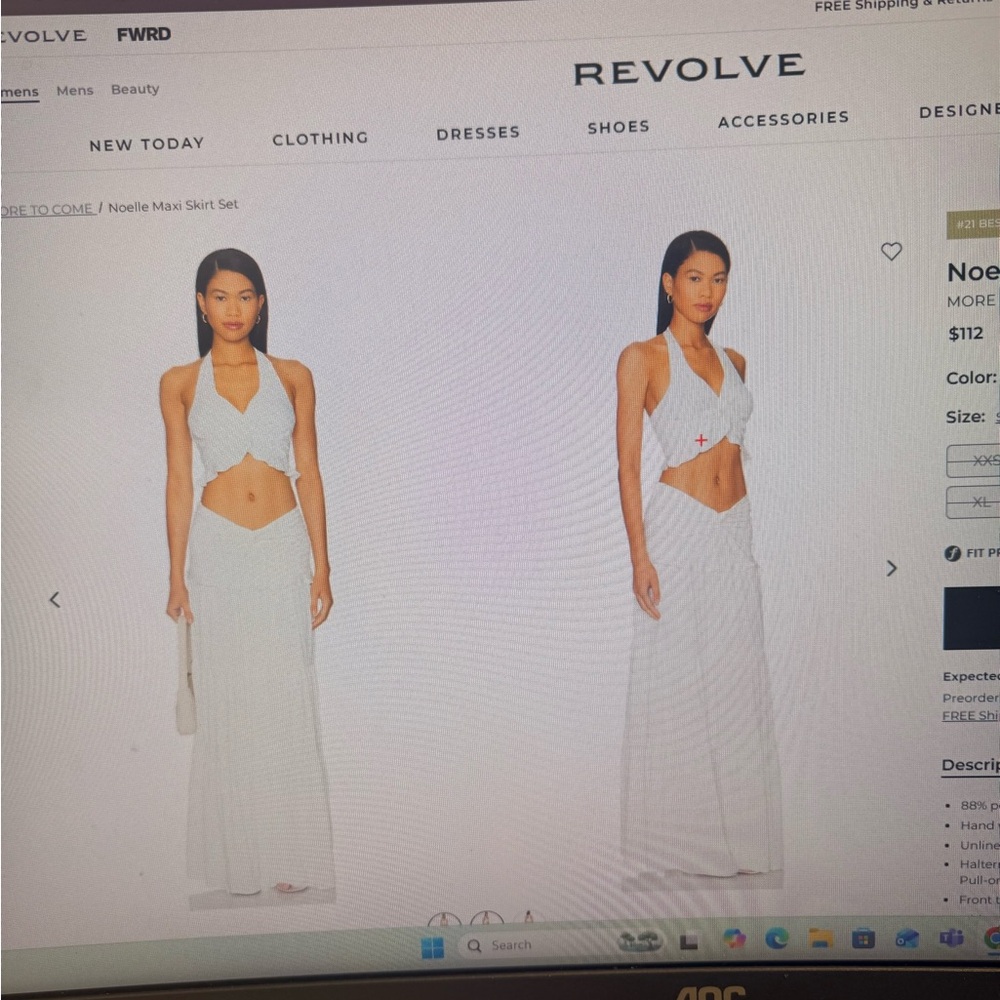 Revolve White Maxi Dress